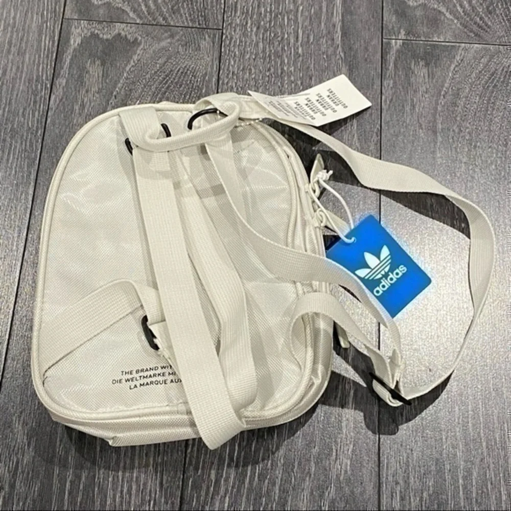 Women’s Adidas Santiago Mini Backpack Orbit Grey - Picture 9 of 10